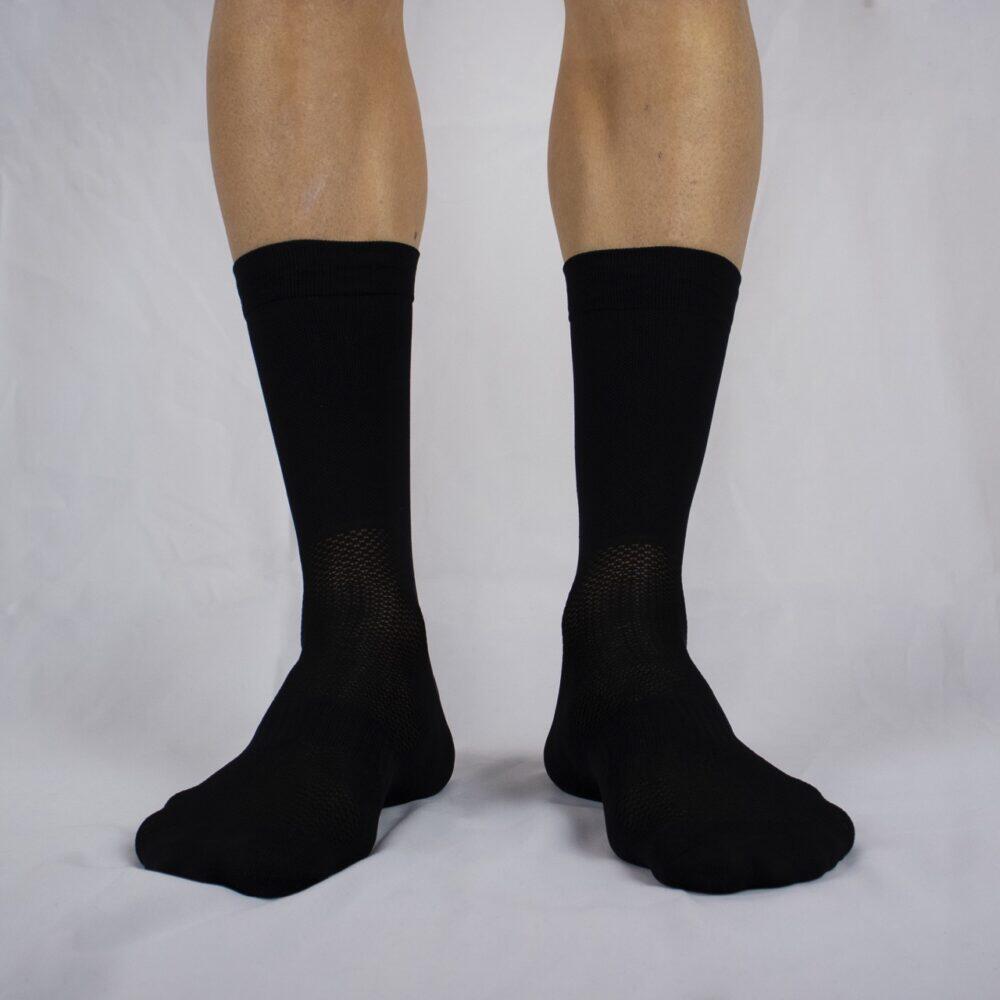 Calcetines Deportivos Ciclismo Perro Loco unisex Ultralight Negro 3/3