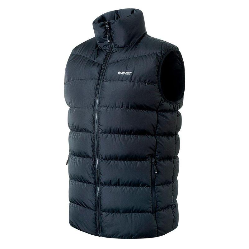 Heren Sanis Gewatteerd Gilet (Zwart)