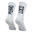 Calcetines Deportivos Ciclismo Perro Loco unisex Ultralight Blanco