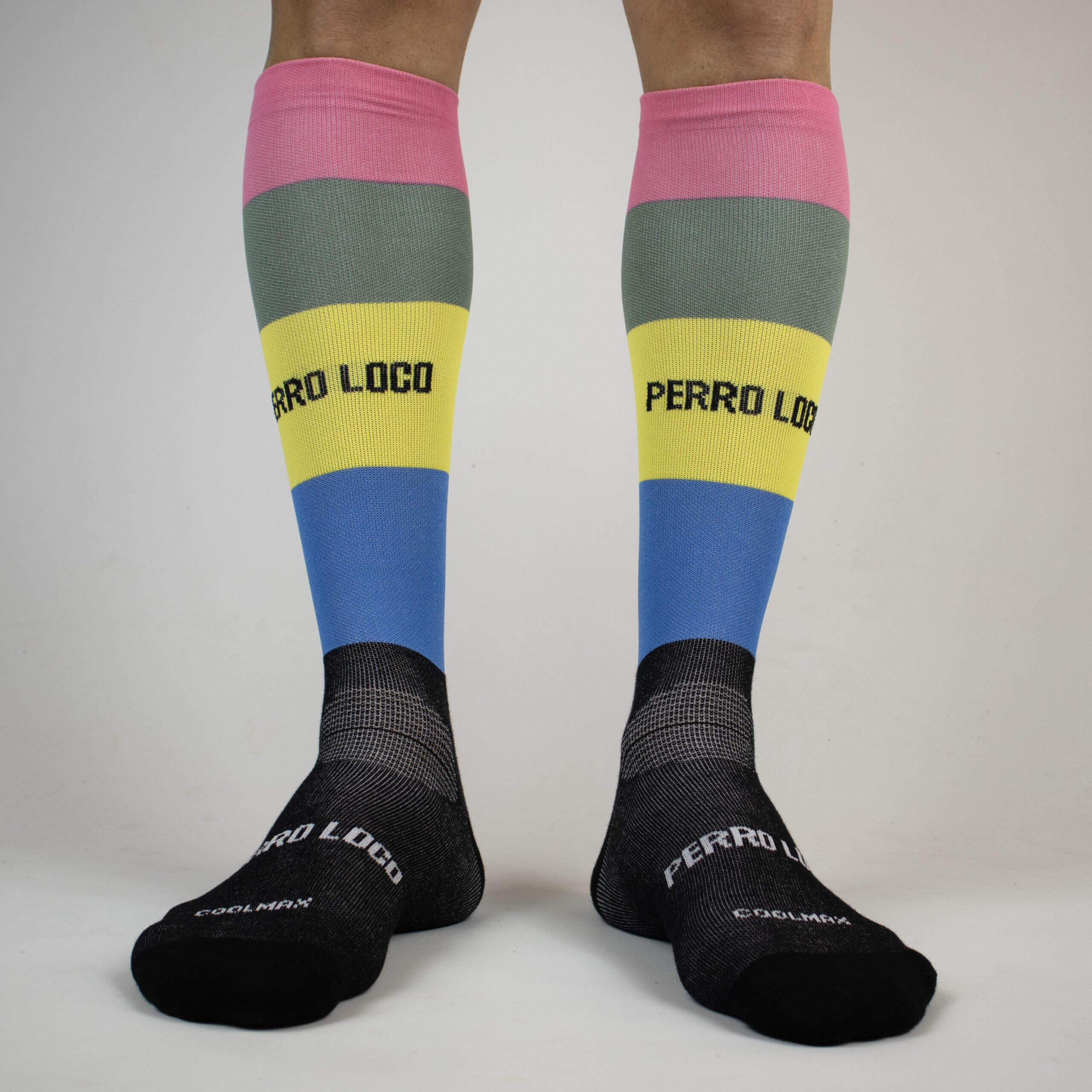 Calcetines Deportivos Running Perro Loco unisex TUTTI FRUTTI Pastel 3/3