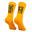 Calcetines Deportivos Ciclismo Perro Loco unisex Ultralight Naranja