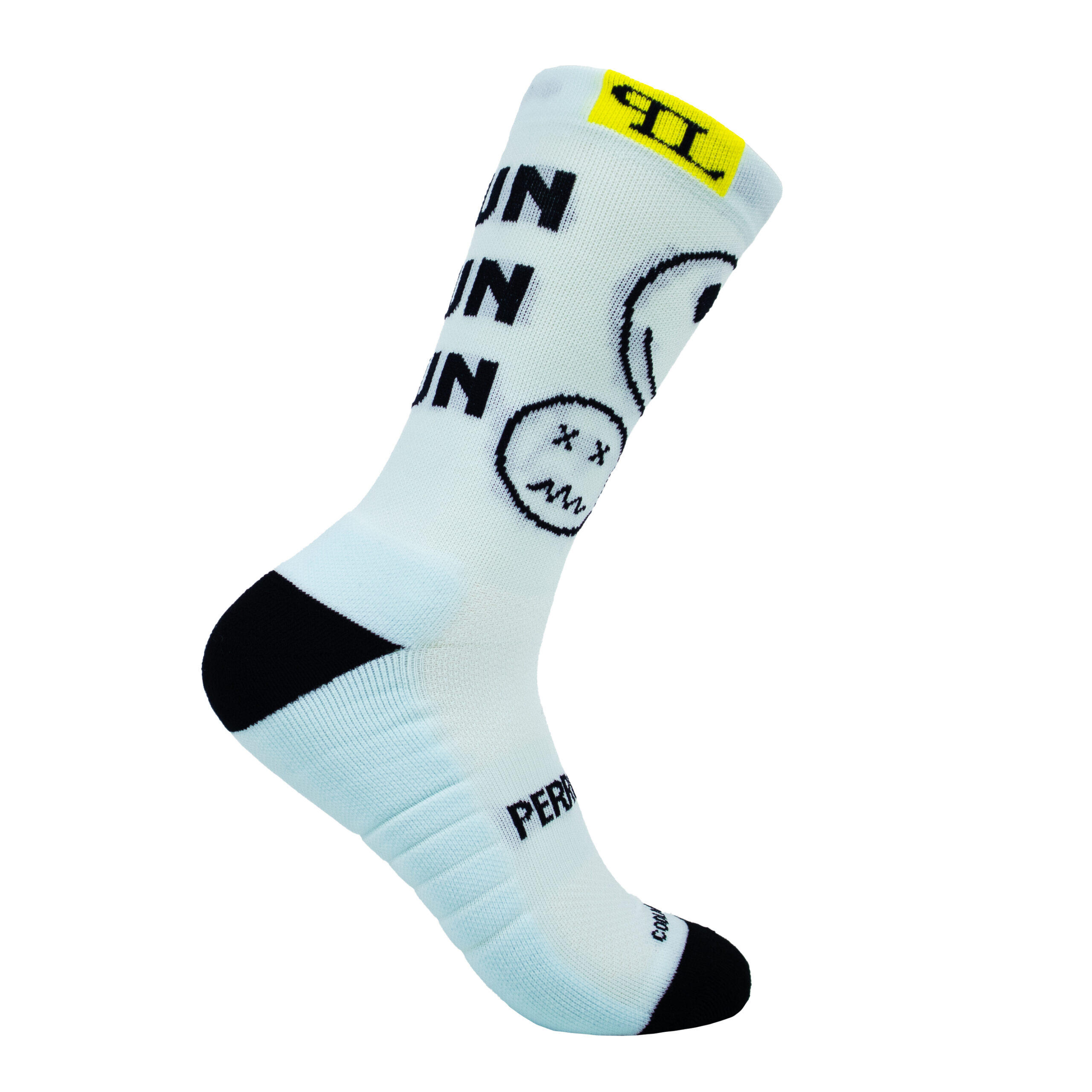Calcetines Deportivos Running Perro Loco unisex Run Sun Fun Azul 2/3