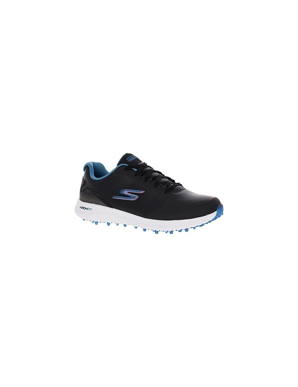 Skechers Go Golf Arch Fit Max 2 Zapato de Golf para Mujer, Negro/Multi 3/4