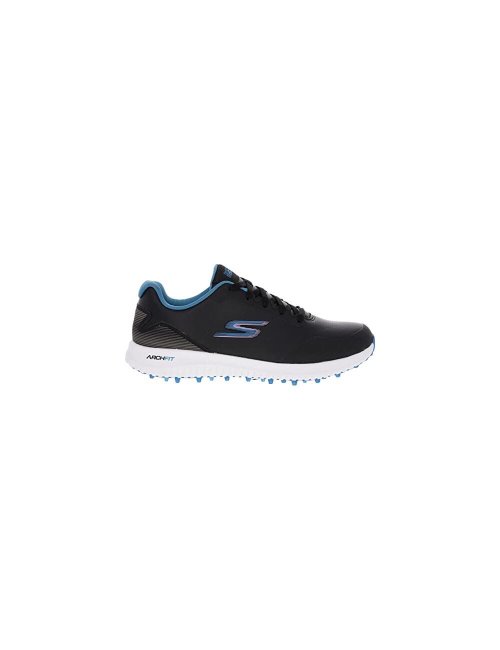 Skechers Go Golf Arch Fit Max 2 Zapato de Golf para Mujer, Negro/Multi 2/4