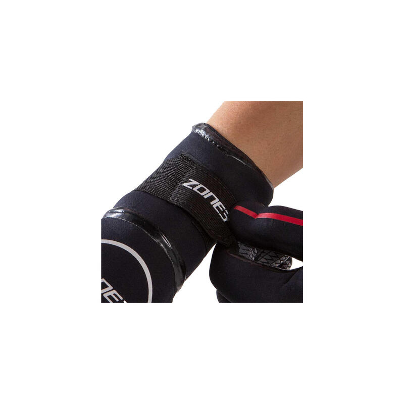 2023 Neopreno Calor- Tech Warmth Gloves - Negro / Rojo