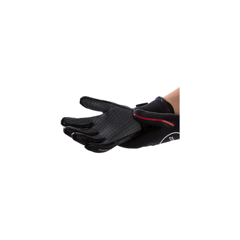 2023 Neopreno Calor- Tech Warmth Gloves - Negro / Rojo