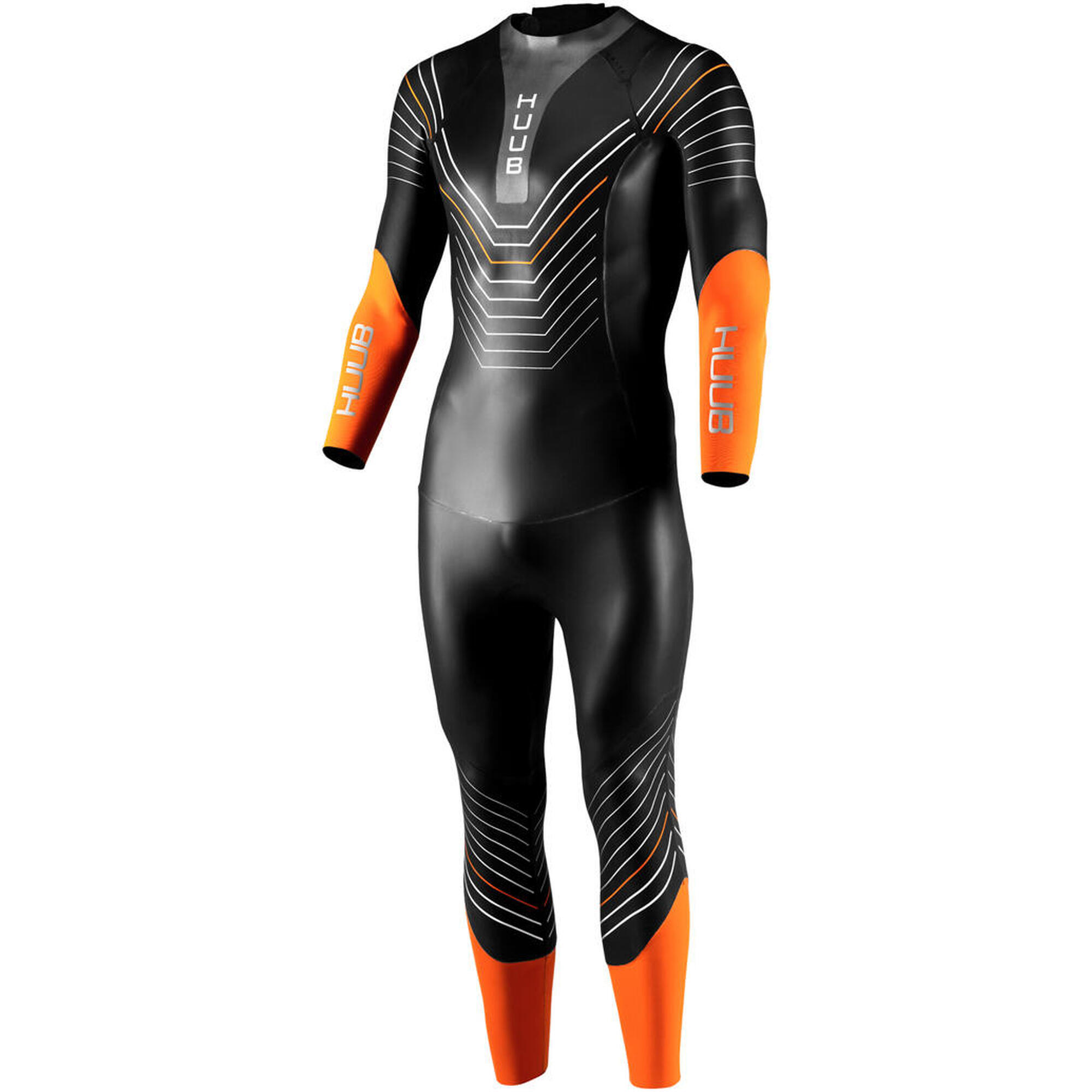 Huub - Combinaison De Plongée Huub Araya 3:5 Pour Homme - Taille Ml - Combinaison De Plongée - Noir|orange - 42 M/l - Decathlon