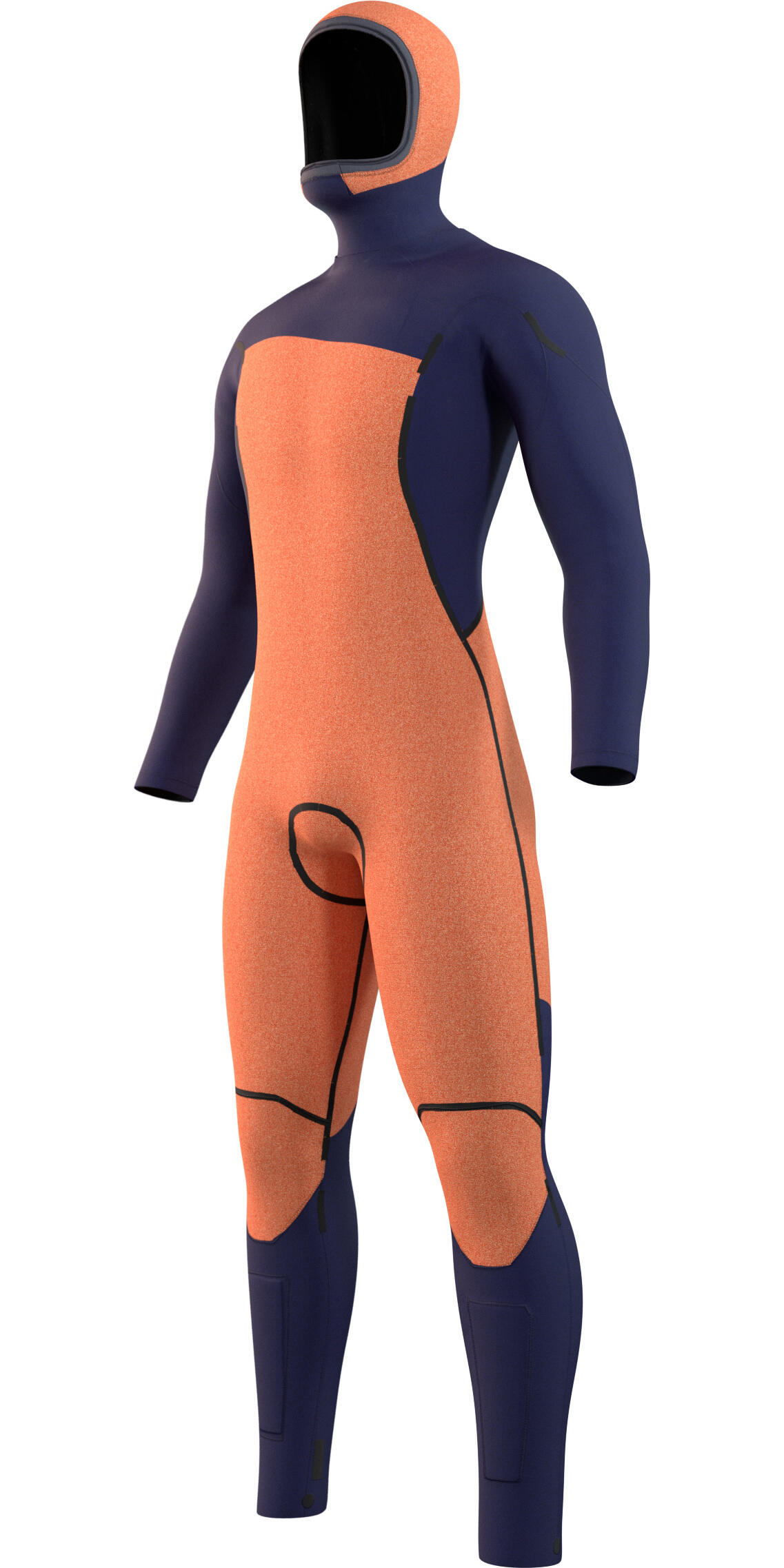 MYSTIC Marshall Hooded Wetsuit 5/3mm Zwart 3/7