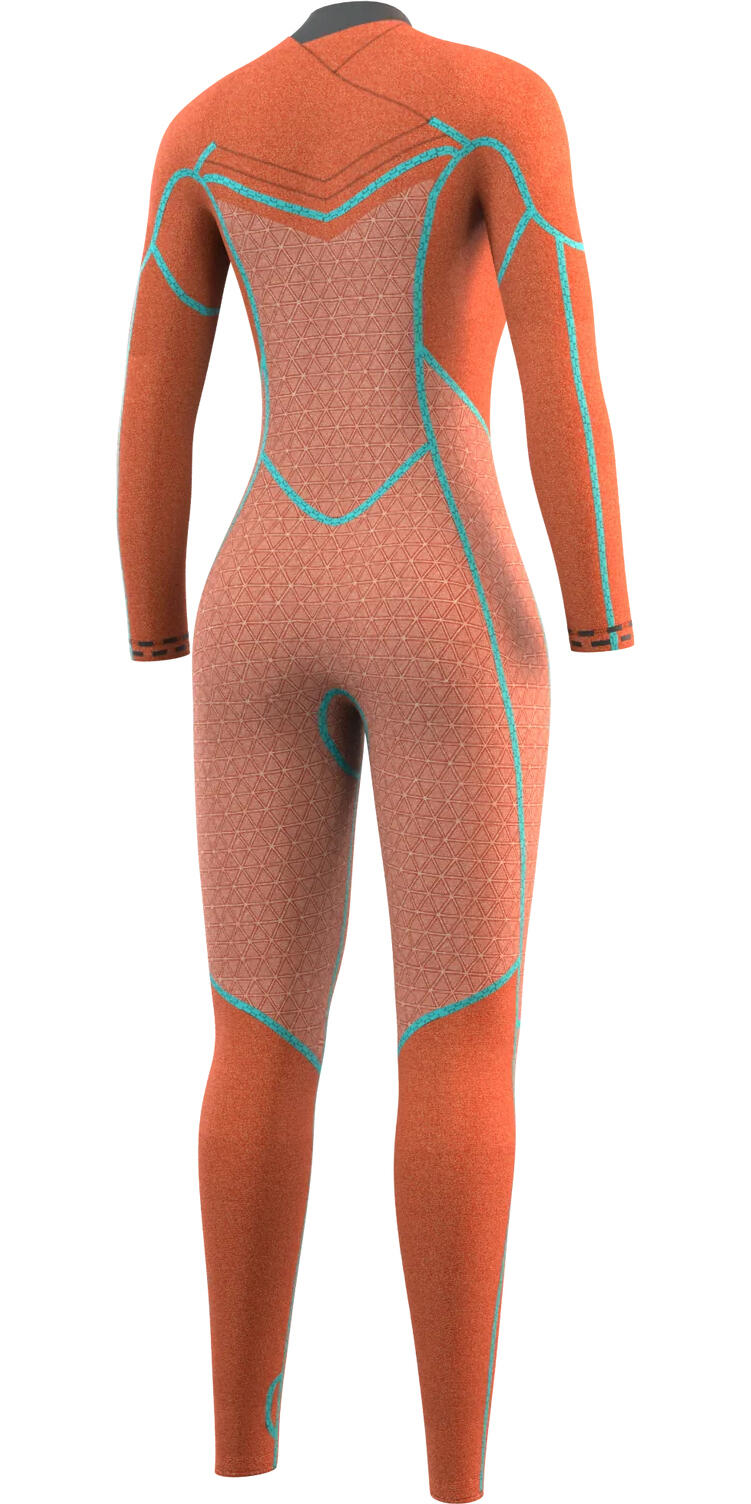 MYSTIC Wetsuit Gem 5/4 Frontzip Zwart 3/5