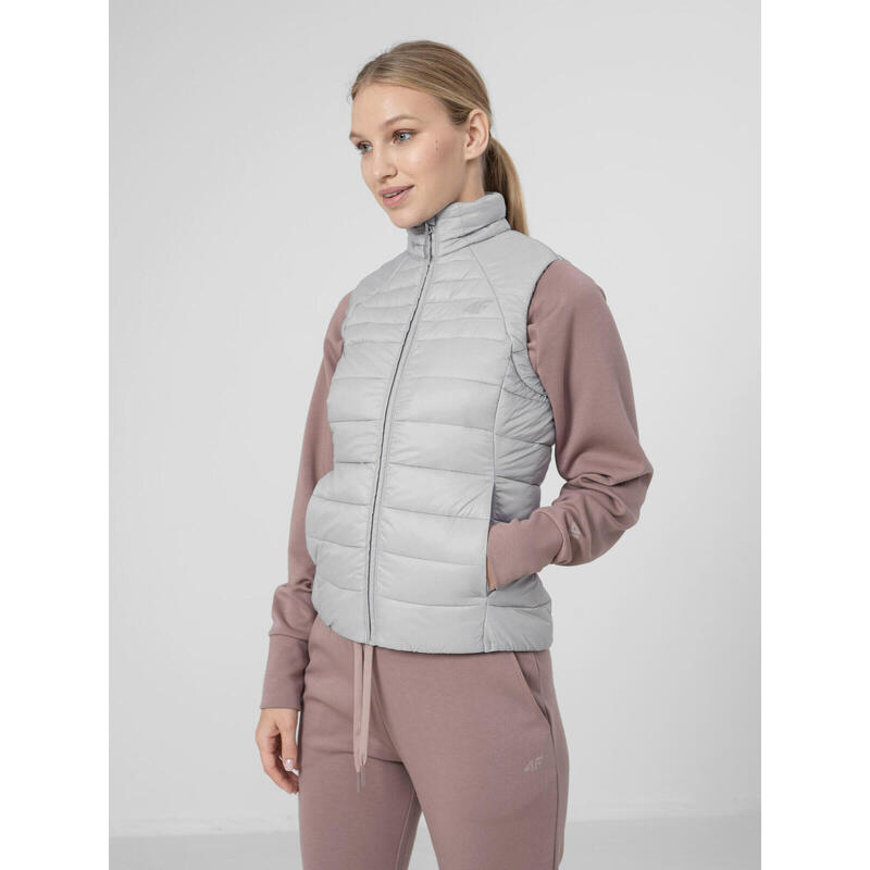 Vesta pentru dama 4F  KUDP001, Gri Deschis, XS