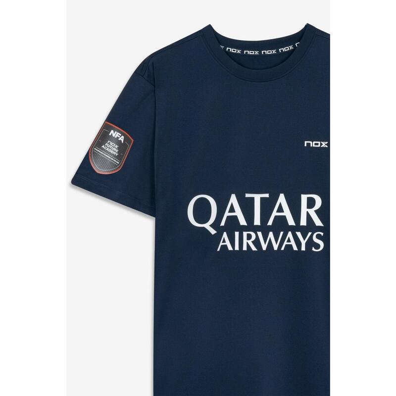 Camiseta de Pádel Oficial de Agustín Tapia 2023 - Azul Marino