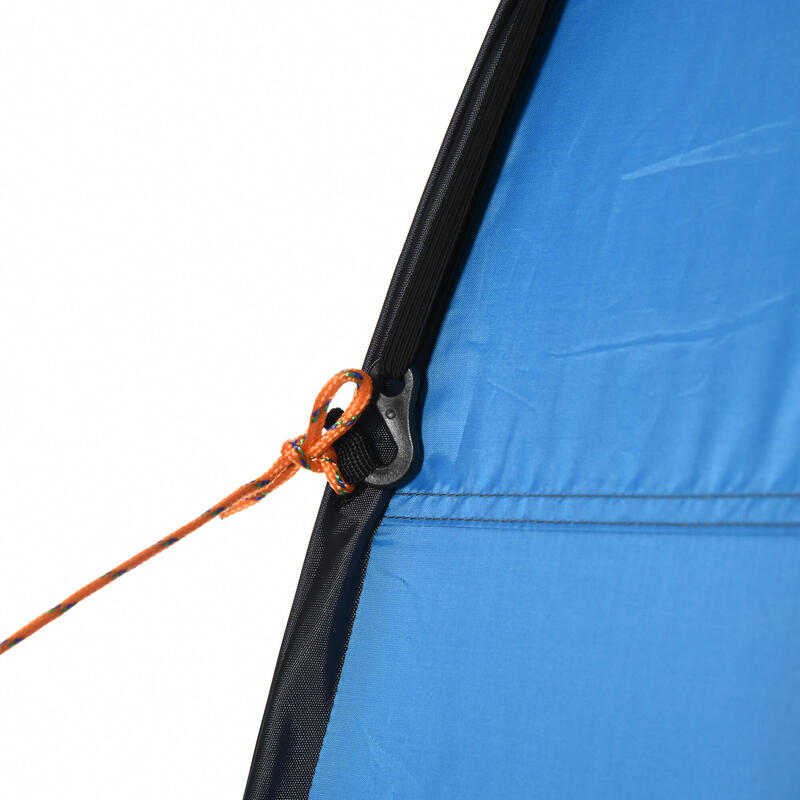 Tenda de duche 126x124x189 cm azul Outsunny