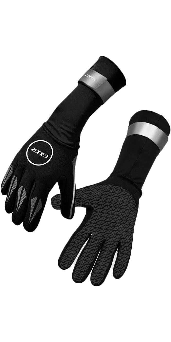 ZONE3 2024 2mm Neoprene Swim Gloves - / Reflective Silver