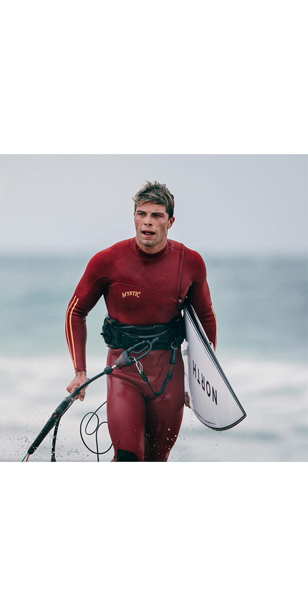 MYSTIC The One Wetsuit 4/3mm Zipfree Rood 5/7