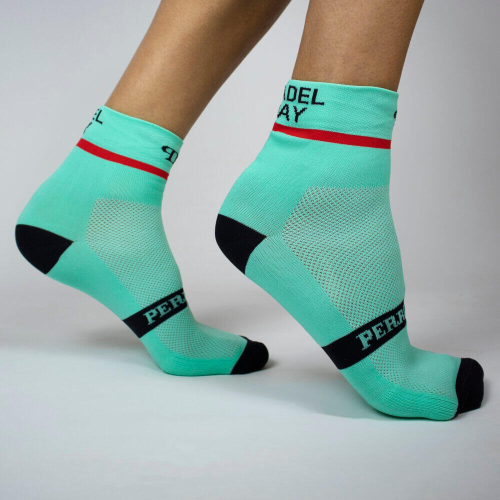 Calcetines Deportivos Pádel Perro Loco unisex Padel Day Azul 2/3