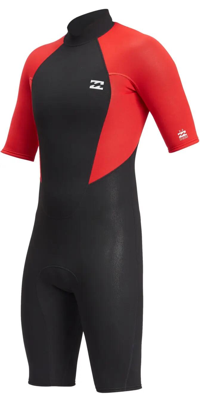 2023 Hommes Intruder 2/2mm Back Zip Shorty Combinaison Néoprène 2/5