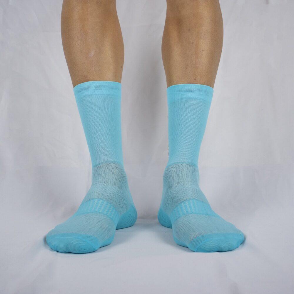 Calcetines Deportivos Ciclismo Perro Loco unisex Ultralight Azul 3/3