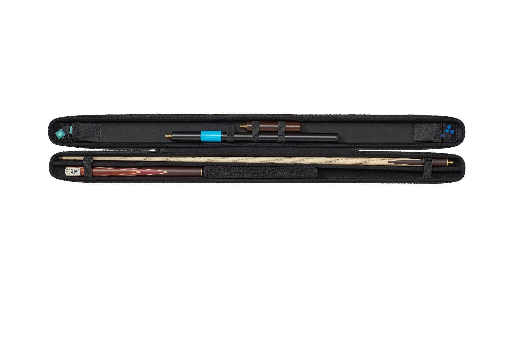 Powerglide Svartur Black 3/4 Snooker/Pool cue case 5/6