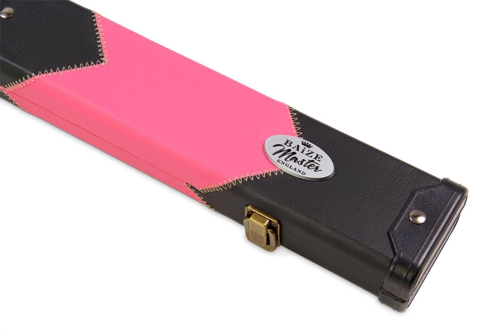 Baize Master PINK ARROW 2pc Deluxe Snooker Pool Cue Case with Matching Interior 6/7