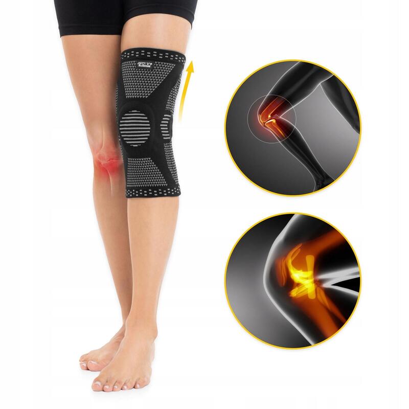 Bandaj elastic pentru articulația genunchiului 4FIZJO