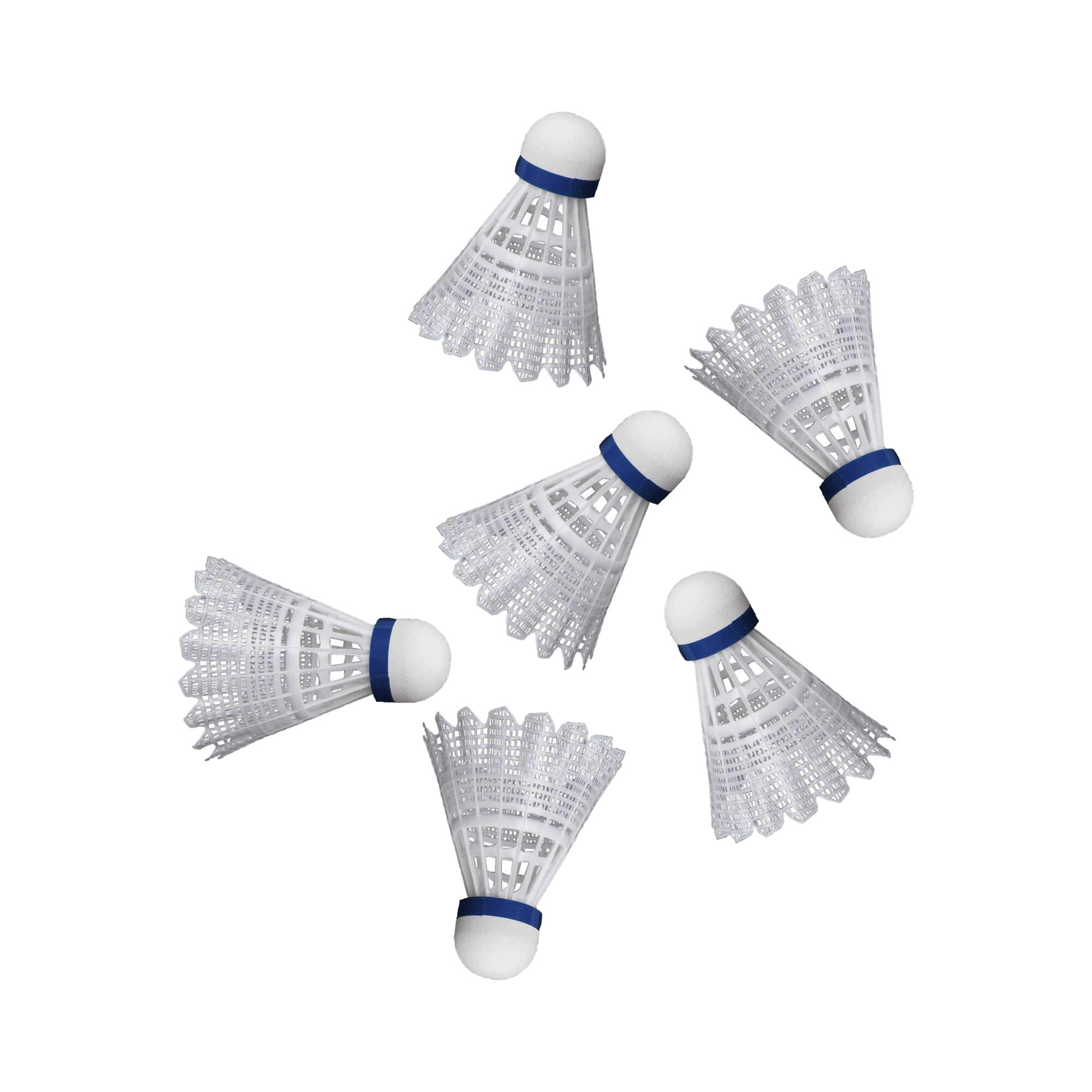 Dropshot Shuttlecock (Pack of 6) (White) 3/3