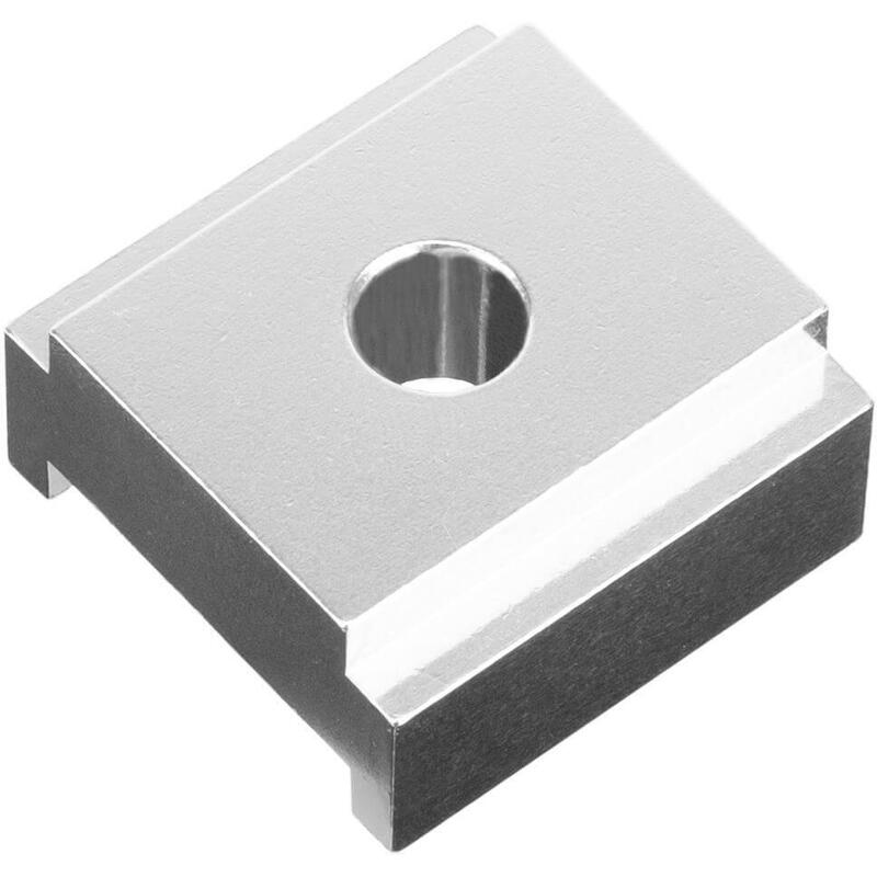 Plaque d'extension ergotec pour la norme moyenne + boulon argent