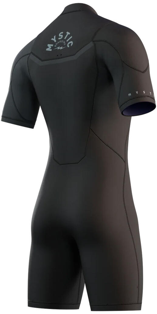 Hombres Marshall 3/2mm Chest Zip Shorty Neopreno 2/4