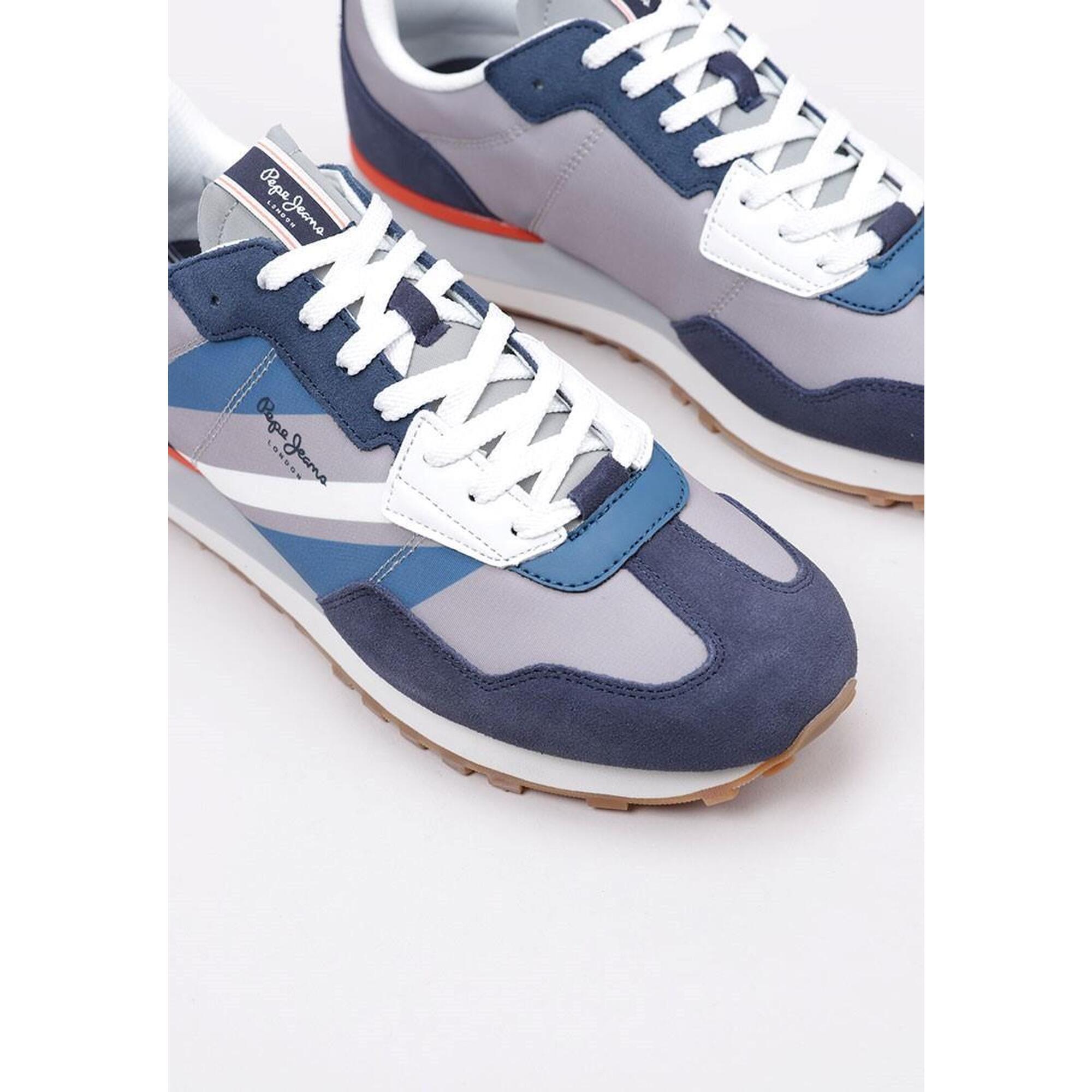 Zapatillas Deportivas Hombre PEPE JEANS FOSTER MAN PRINT SS23 Azul