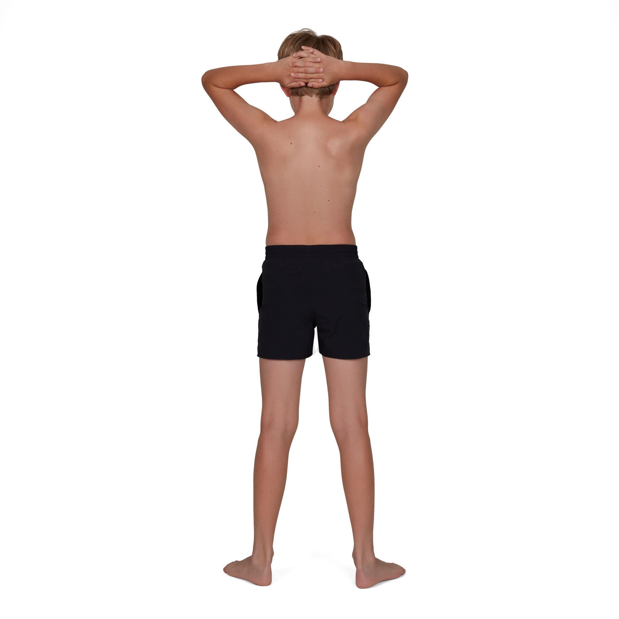 Short De Bain ESSENTIAL Garçon (Noir) 4/4