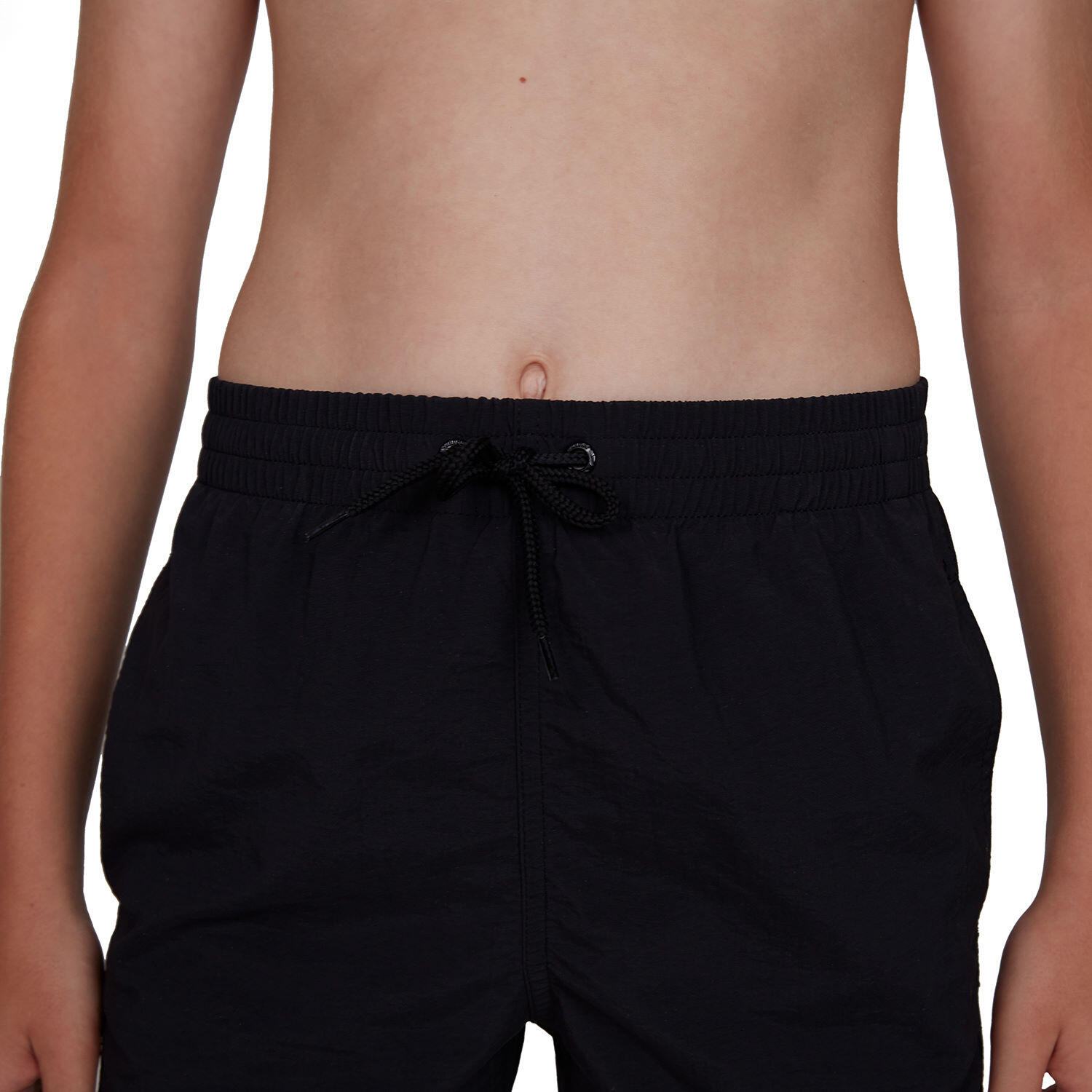 Boys Essential Swim Shorts (Black) 3/4