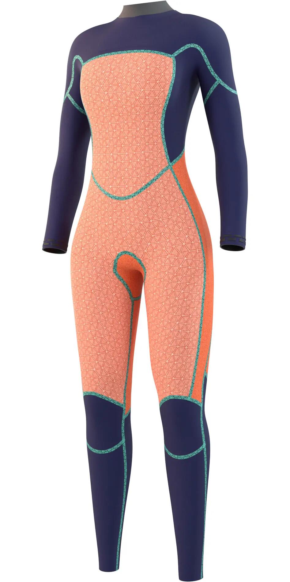 MYSTIC Jayde Wetsuit 5/4mm Double Frontzip Zwart 3/7