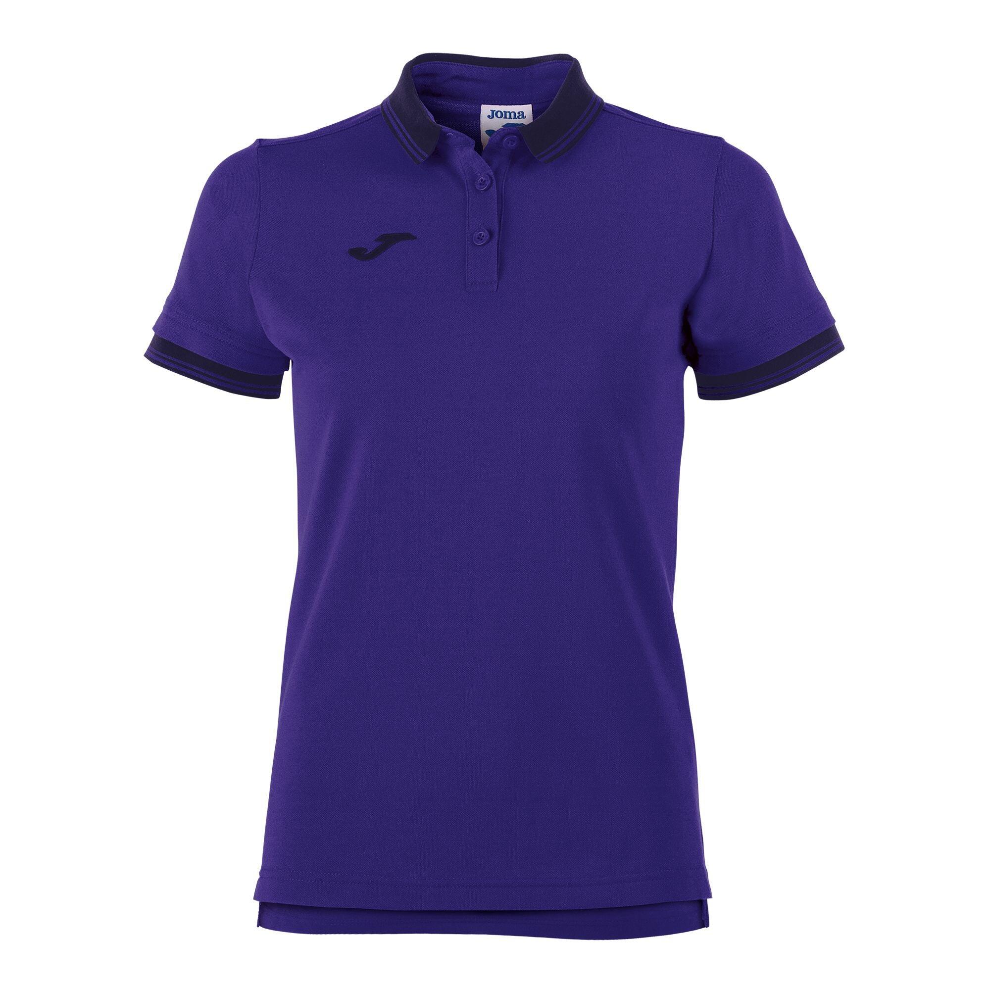 Polo Manga Corta Mujer Joma Bali II Morado 2/7
