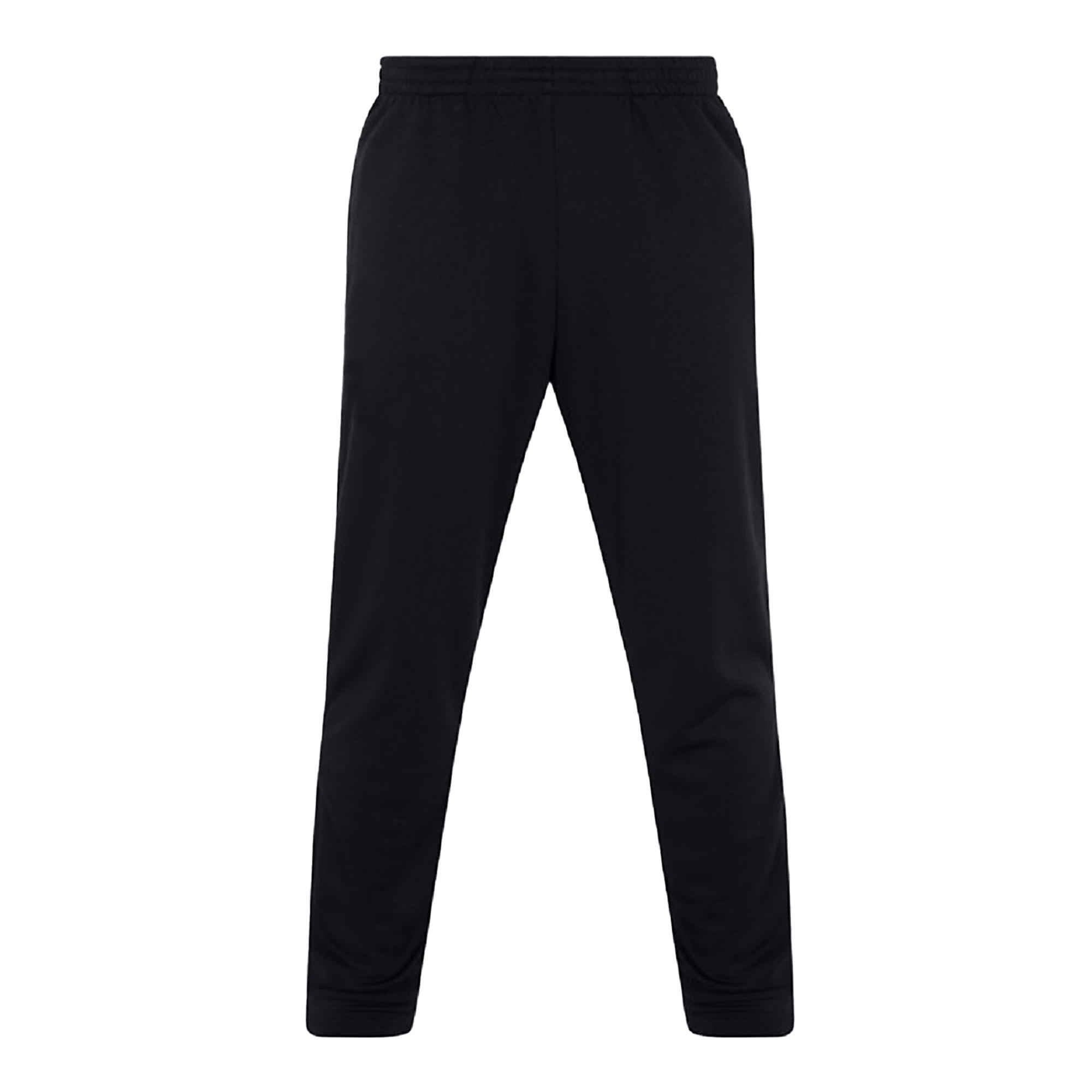 Childrens/Kids Tapered Stretch Jogging Bottoms (Black) 2/3