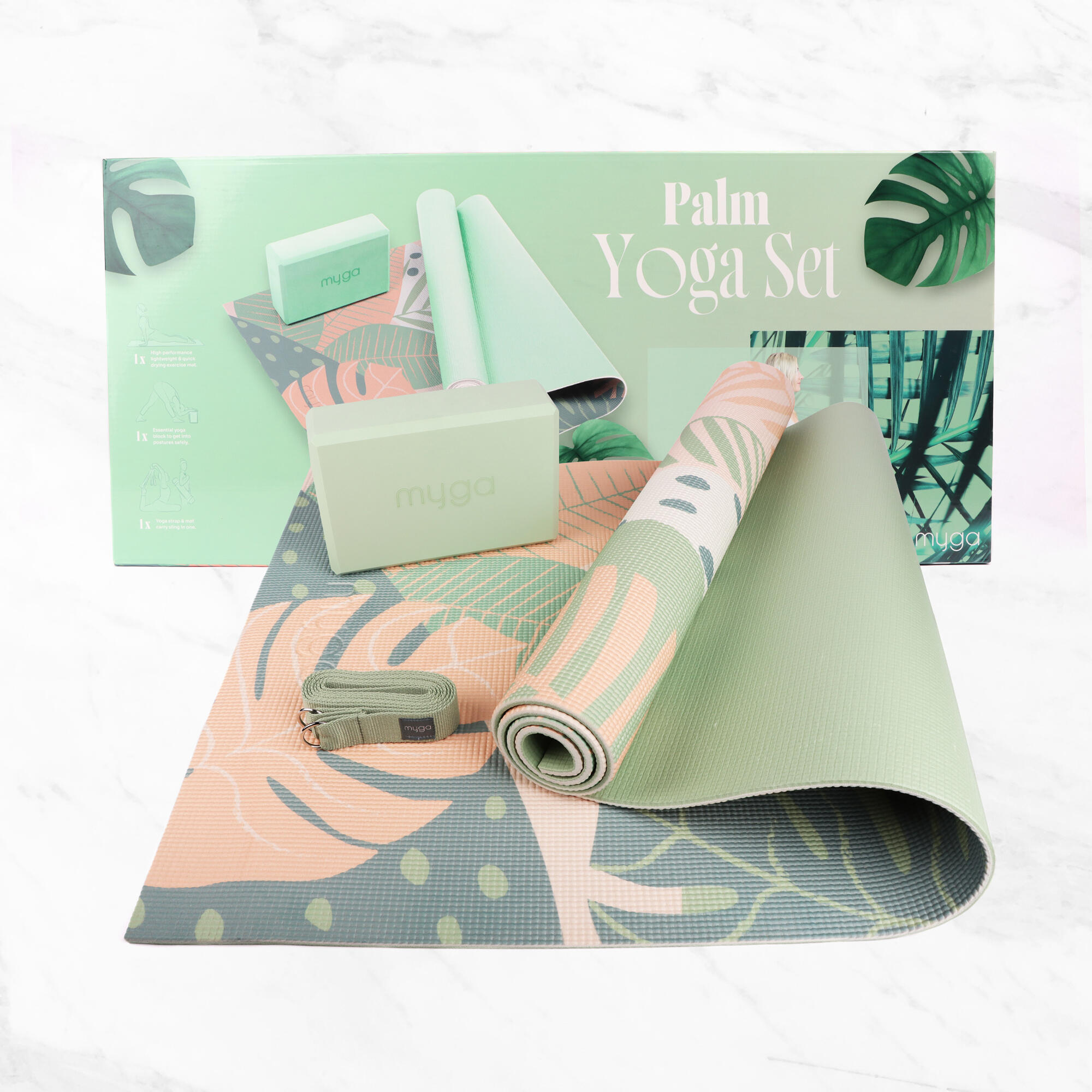 MYGA Yoga Starter Kit - Palm