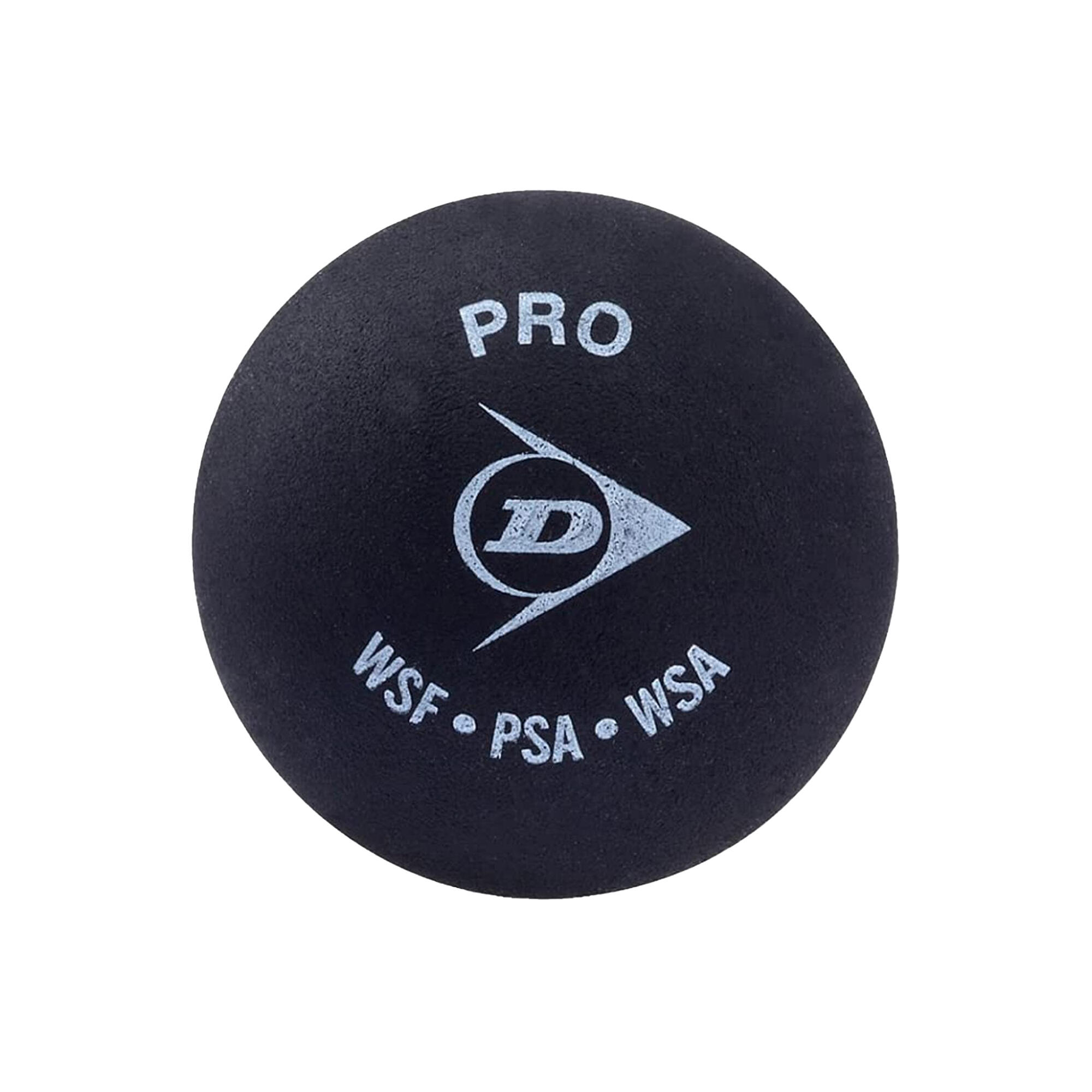 Pro Squash Balls (Pack of 12) (Black/White) 1/3