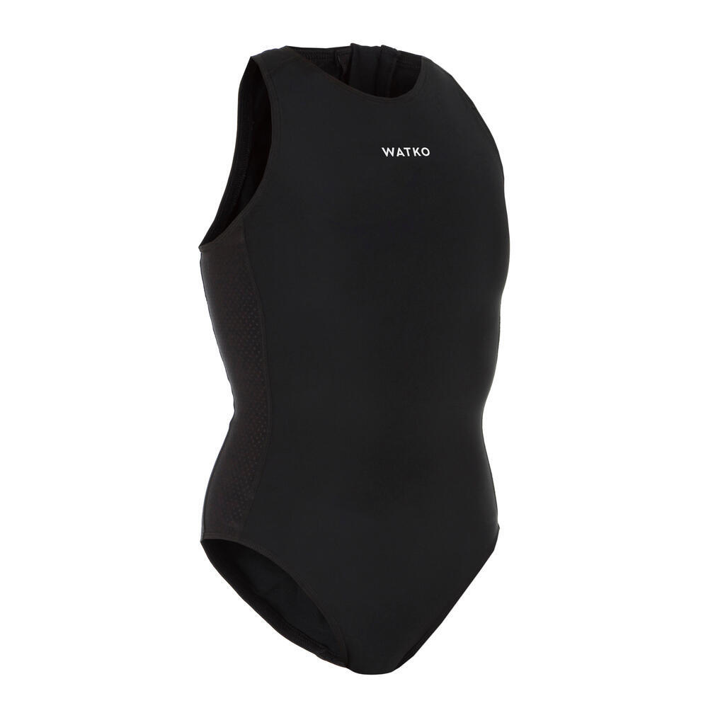 Refurbished Womens one-Piece Water polo Swimsuit - Black - A Grade 1/7