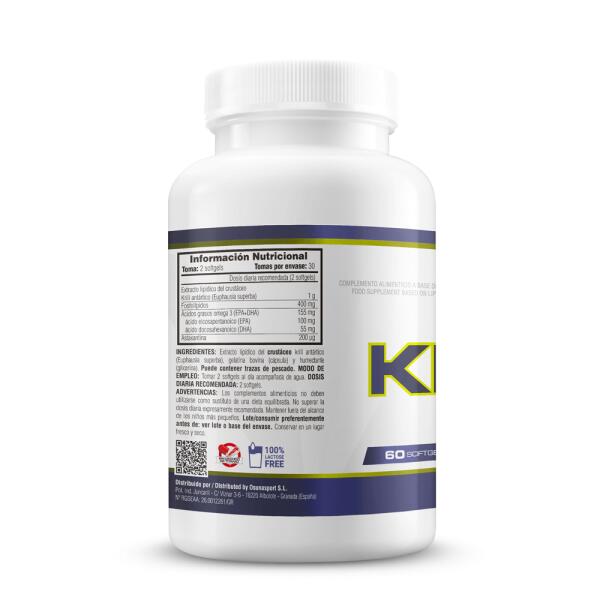 Aceite de Krill - 60 Softgels de MM Supplements