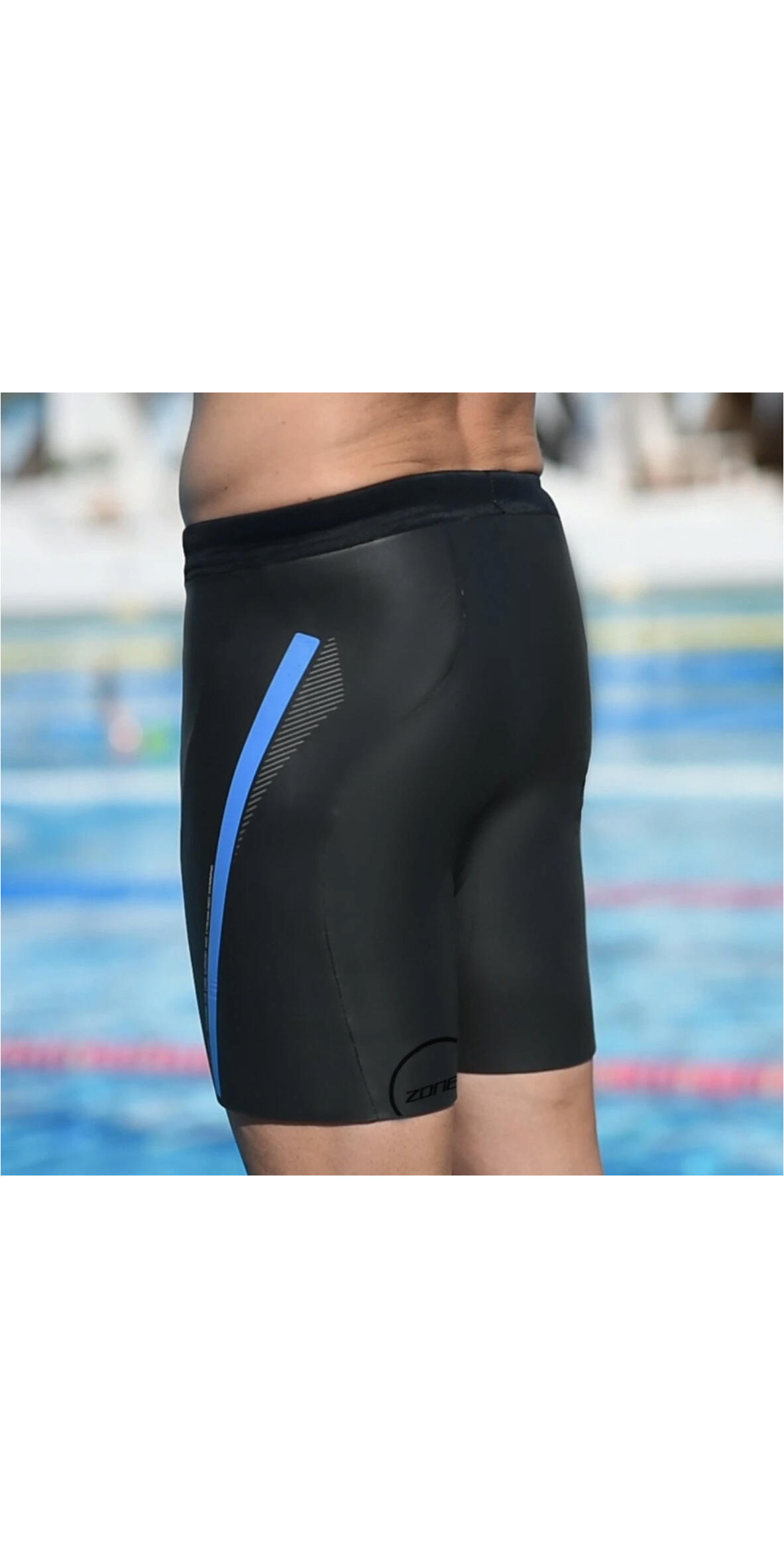 Short Néoprène FITYLE 3 Mm – Confort, Chaleur, élastique, Pour Paddle, Kitesurf, Surf, Voile – Tailles M à XXXL, Homme