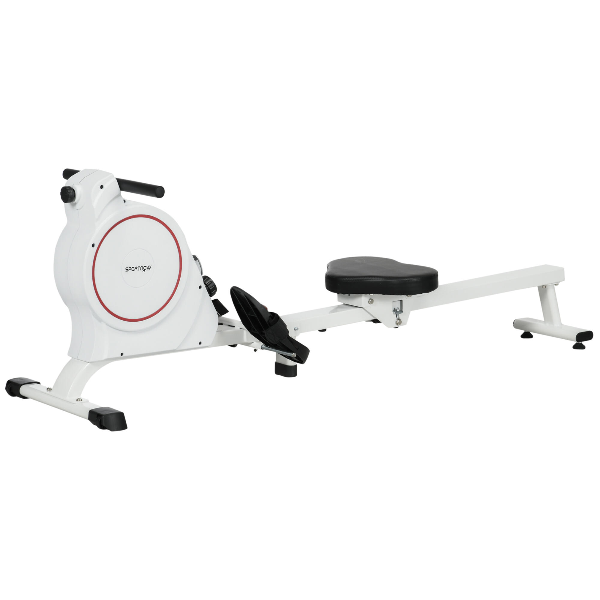 SPORTNOW Máquina de Remo SPORTNOW 180x48x60 cm Blanco