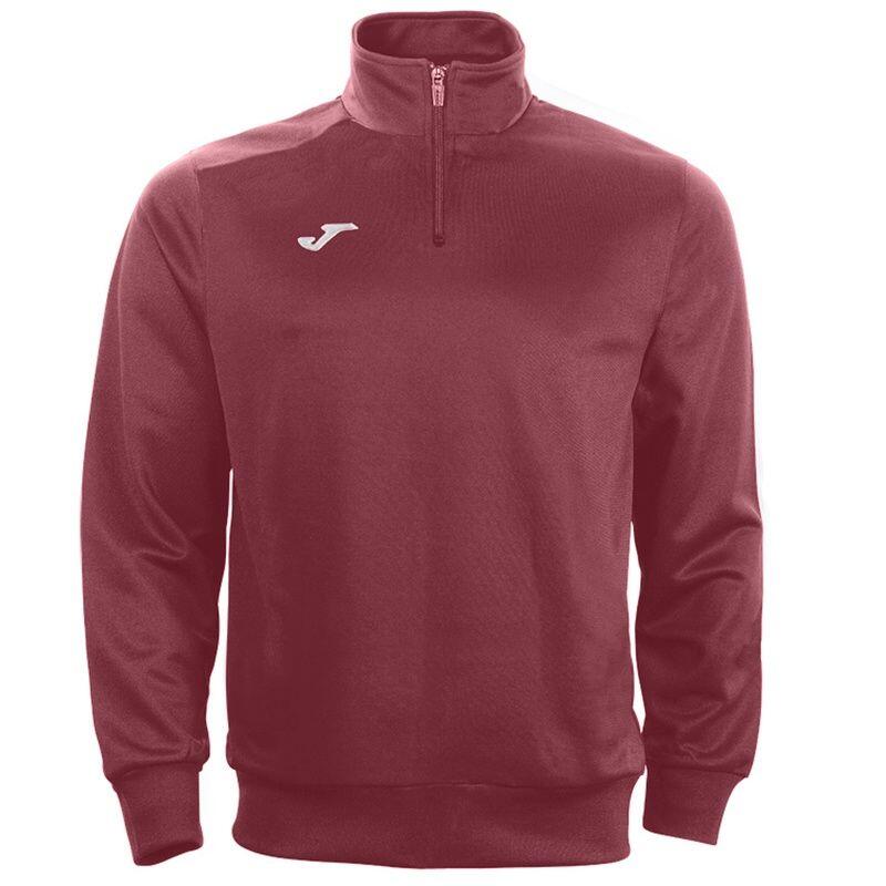 Joma Sweatshirt Sudadera Faraon Burdeos Moyen Cremallera Adulte