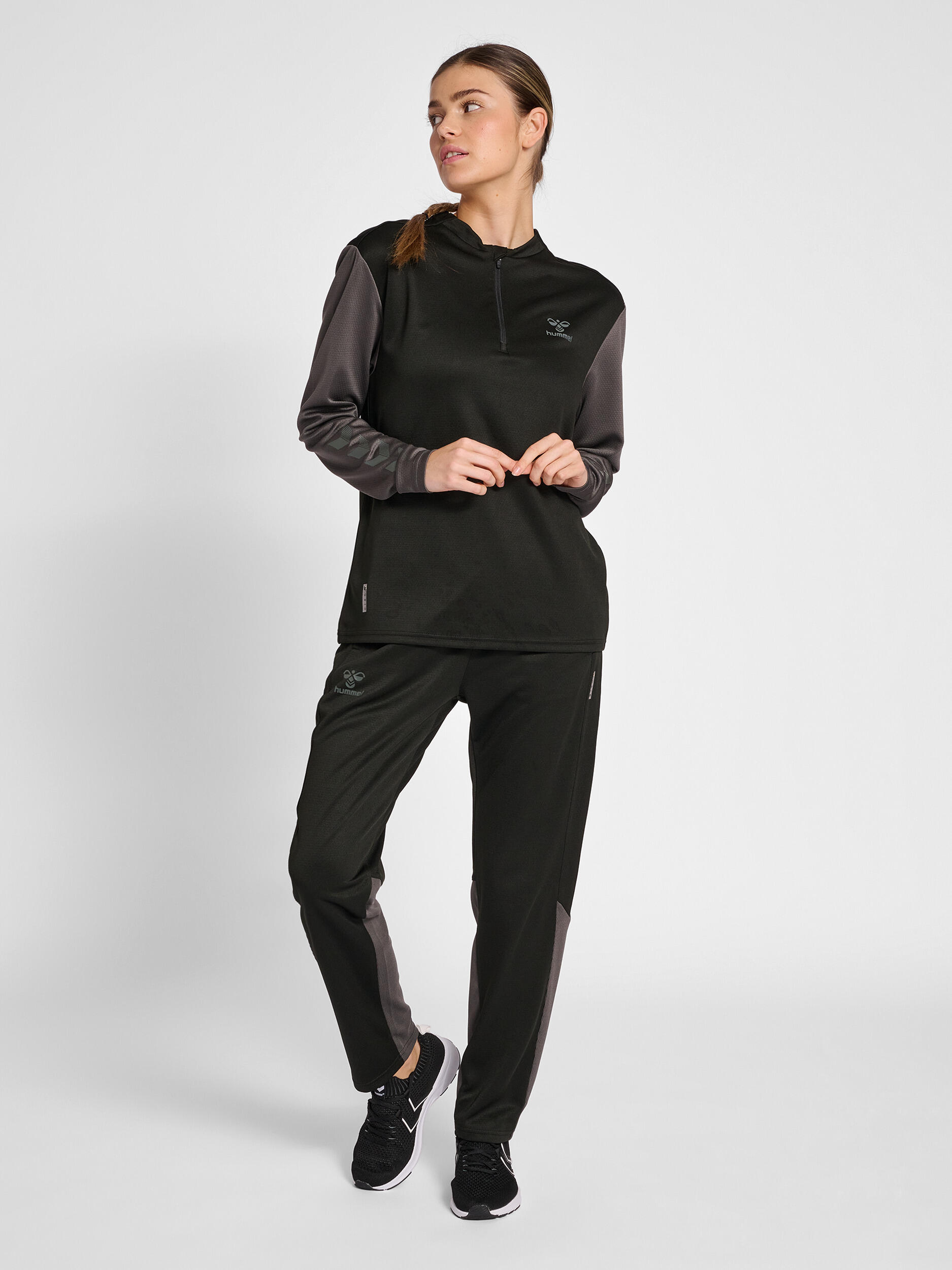 HUMMEL Sweatshirt 1/2 zip polyester woman Hummel Off-Grid