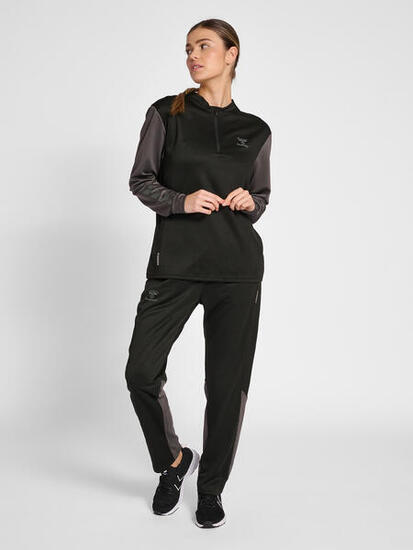 Demie-Fermeture Éclair Zip Combinaison Hmlongrid Football Femme HUMMEL