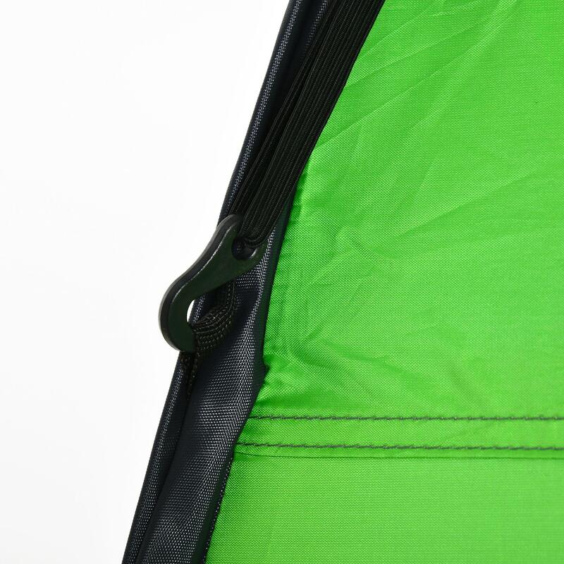 Tienda de Ducha Outsunny 126x124x189 cm Verde