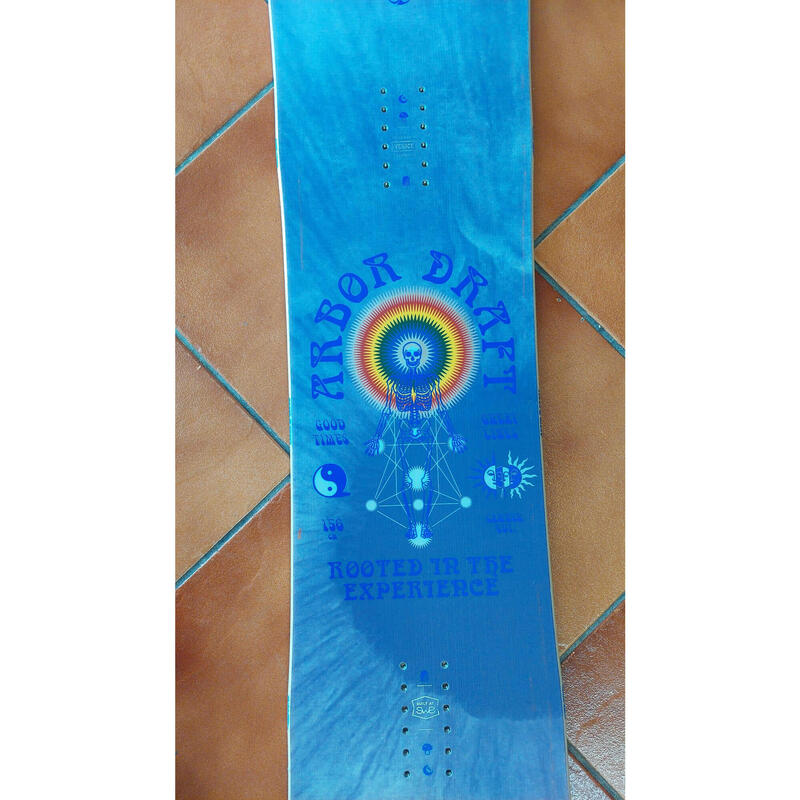 Placa Snowboard Unisex Arbor Draft Camber 156 cm [Second Hand]