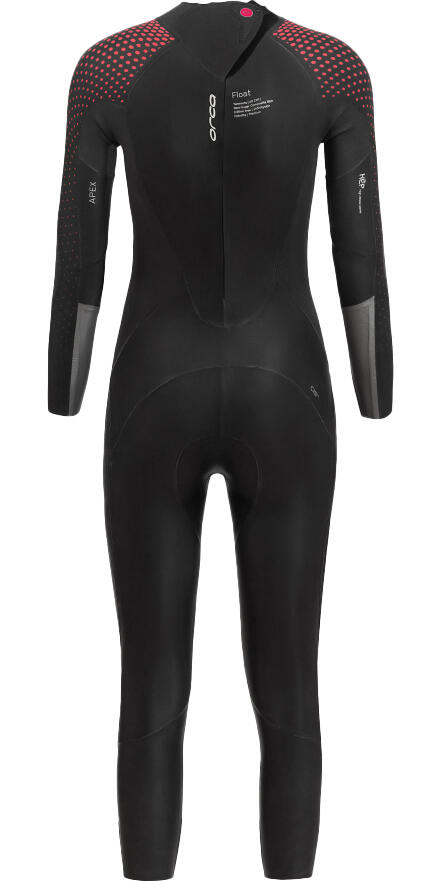 2024 Apex Float Triathlon Wetsuit - Red Buoyancy 2/4