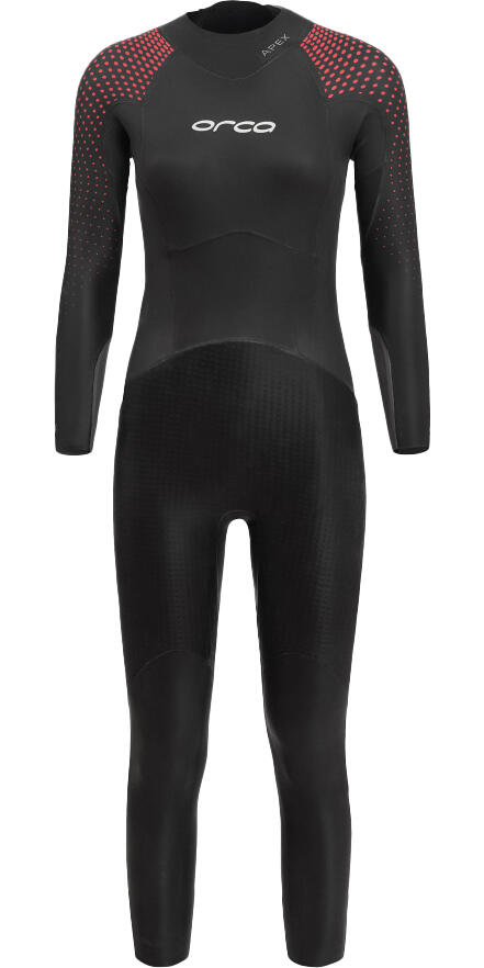 ORCA 2024 Apex Float Triathlon Wetsuit - Red Buoyancy