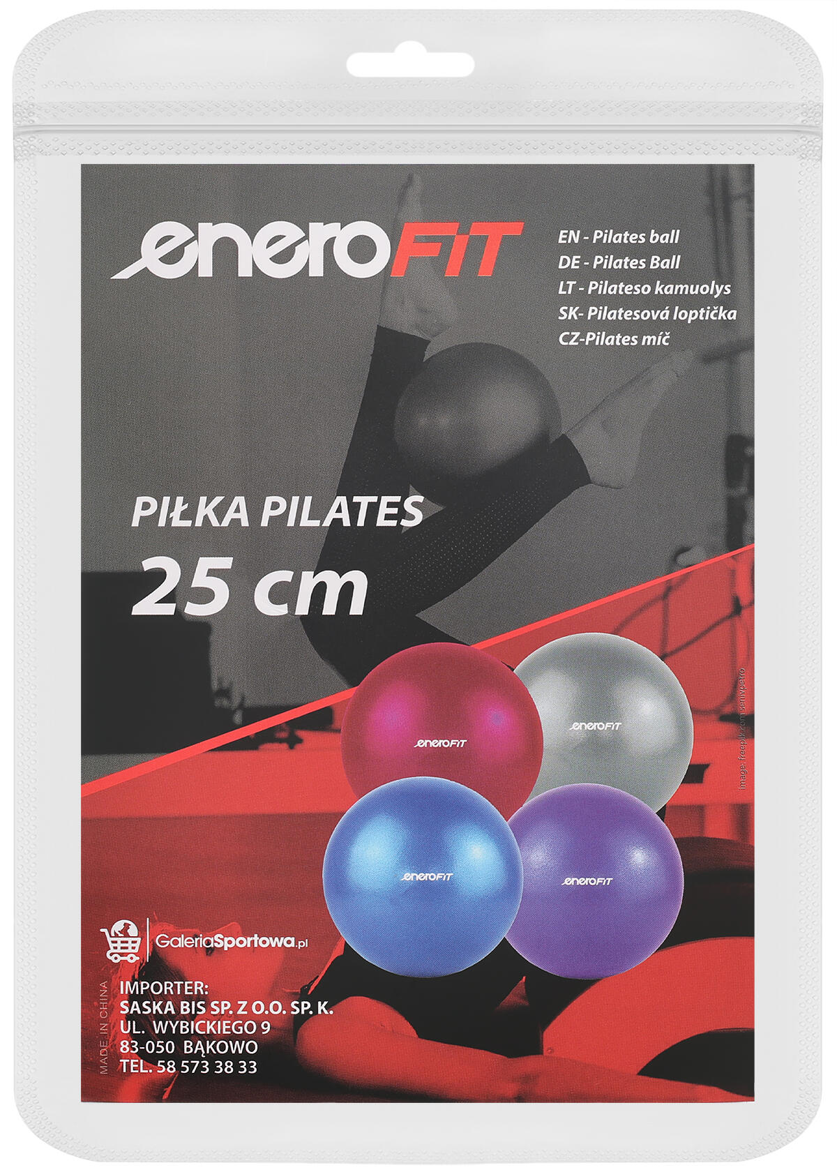 Piłka fitness Enero Fit 25cm 5/5