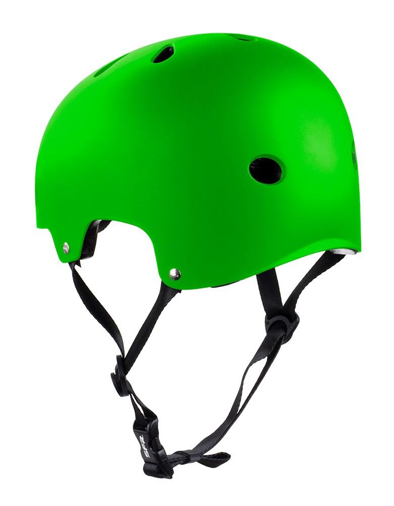 Essentials Matt Fluo Green Helmet - Matt Green 2/3