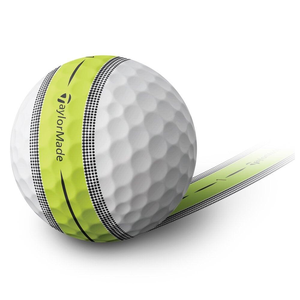 Palline da golf TaylorMade Tour Response Stripe, multicolore 3/6