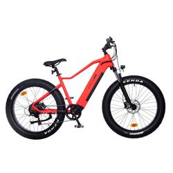 Elektrische fiets YEEP.ME HOLIDAY Oranje 26'' Fatbike 48V Accu 643Wh Hydr remmen